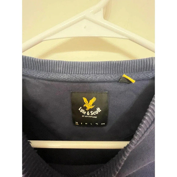 lyle and scott limited Blue Crewneck Sweater XS - Picture 5 of 6